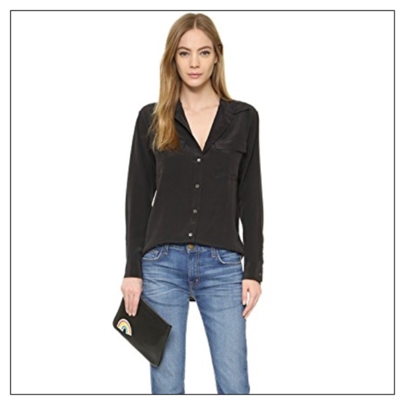 REBECCA Minkoff Black Pouch Bag With Glow Stickers - Picture 5 of 6